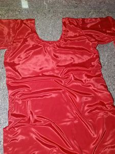 red  ♥️ soft silk salwar kameez set