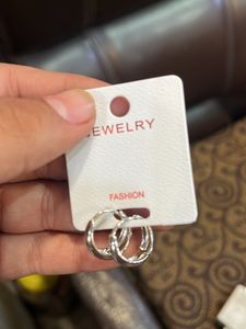Chic Silver Hoop Earrings