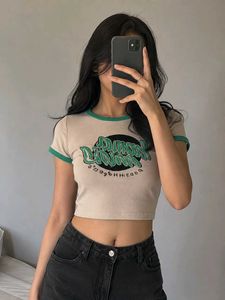 Graphic Crop Top