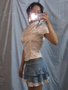 ruffled Mini skirt