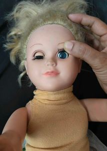 Vintage Rainbow Tutu Doll