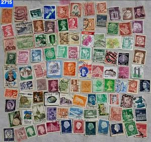 100 MIX FOREIGN Stamps