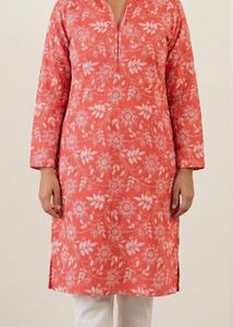 Floral Print Kurta