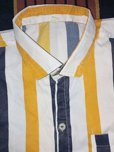 Men's Striped Casual Shirt