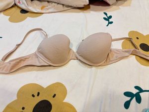 Nude Padded Underwire Bra