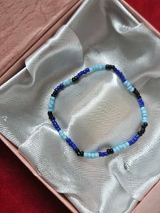 Trending Boho Beaded Bracelet🩵💙