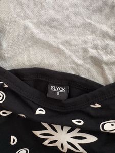 Scarf Bandana Top Black