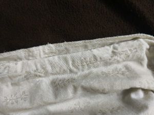 Elegant White &amp; Gold Print Kurta