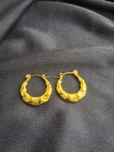 Anti Tarnish Hoop Earrings