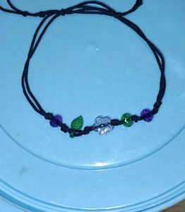 Cute Beaded Bracelet with Charms