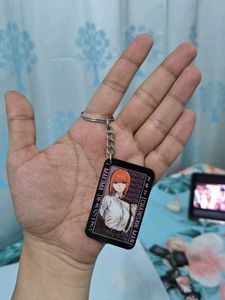 3Pcs Keychains"Chainsaw Man" Girls .