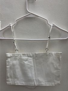 White Crop Top