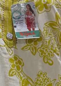 Elegant Floral Print Kurta Set