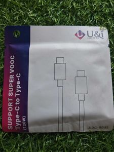 U&amp;i Super VOOC Type-C Cable 120W uidc-9045