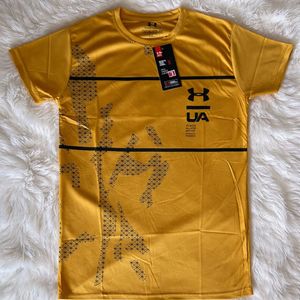 Under Armour Yellow Graphic T-Shirt