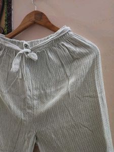 Women Pant Trouser Linen pyjama