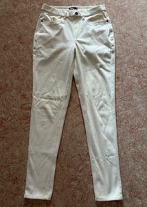 White Stretch Jeggings