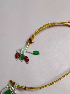 Luxury Emerald Green multy layered necklace