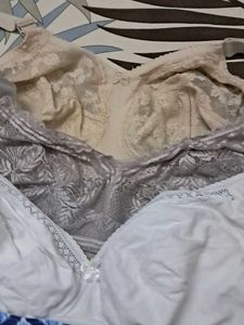 combo Of Four Imported Fabric Bra N Panty