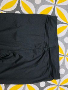 Stylish Black Leggings with Mesh Panels