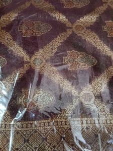 Elegant Purple Silk Saree