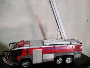 Metal Aviation Authority Fire Truck Toy