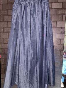 Blue Maxi Skirt