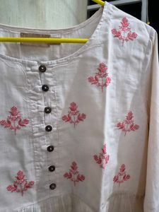 Elegant Beige Kurta Top