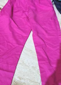Vibrant Pink Palazzo Pants