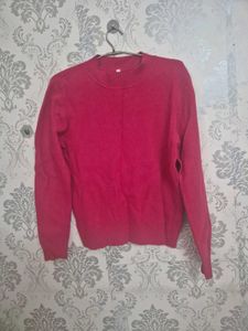 Cozy Pink Knit Sweater