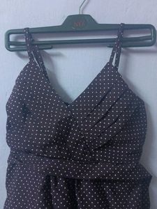 Maroon Partywear Top