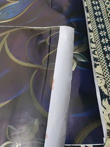 Elegant Floral Metallic Wallpaper