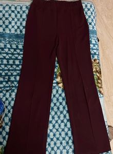 Maroon  Trousers