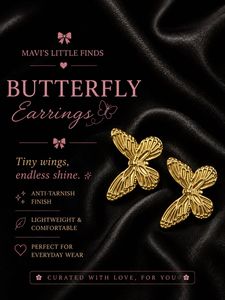 Elegant Gold Butterfly Necklace