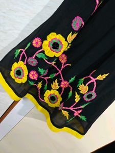 Embroidered Black Kurta 💝🖤