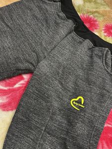 Comfortable Grey Joggers with Logo Accent