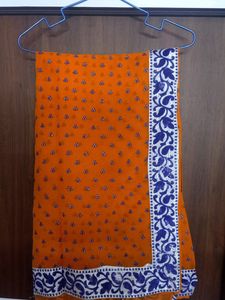 Orange Saree For Wedding