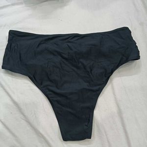 High🥰Waisted Ruched Bikini Bottom