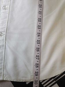 premium Cream Tessel febric Party Wear Shirt