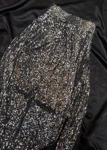 Sparkling Sequin Maxi Skirt-size -medium /large
