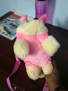 Dog Plush Sling Bag