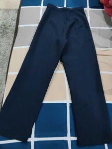 Women Blue Formal Pants