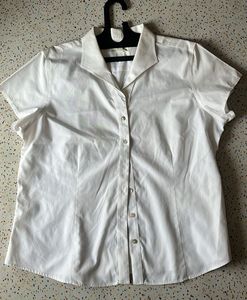 Classic White Button-Down Shirt