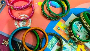 Thread bangles &amp; fancy bracelets