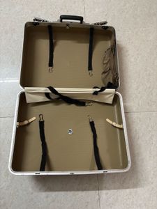 Safari Vintage Cream Hard sided Carry-On Briefcase