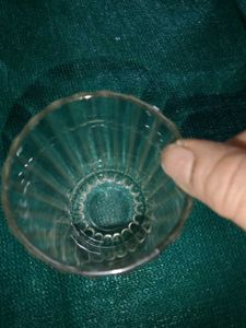 Vintage Fluted Glass Tumbler