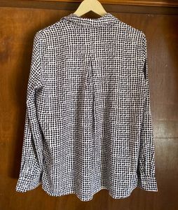 Classic Black &amp; White Printed Shirt