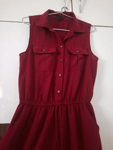 Maroon Jumpsuit M