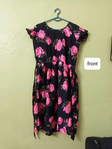 Chic Floral Print Dress