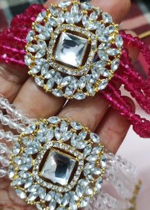 Stunning Kundan Bridal Choker Necklace Set